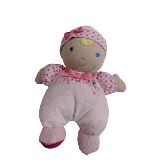 Carters child of mine my first doll pink rattle toy plush 7"  Baby - Picture 3 of 5